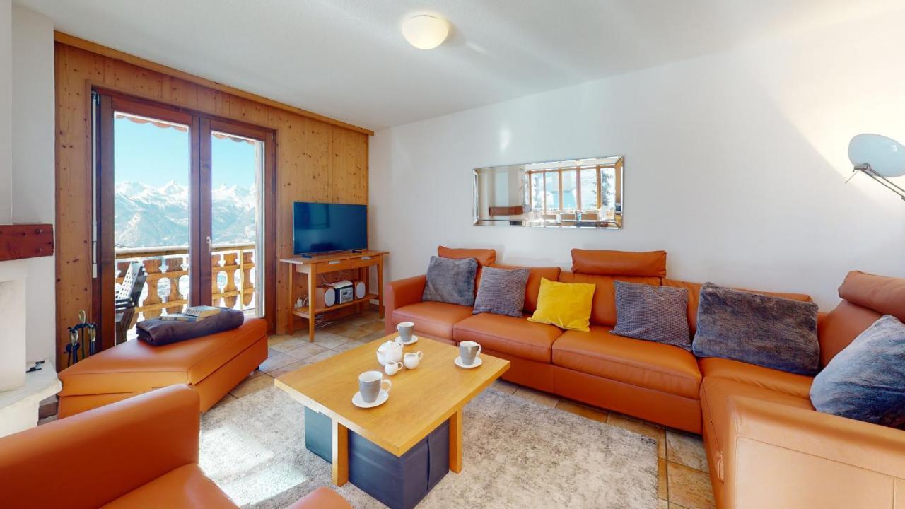 Balcons Du Soleil Y2 211 - Quiet Apartment 6 Pers Veysonnaz Exteriér fotografie