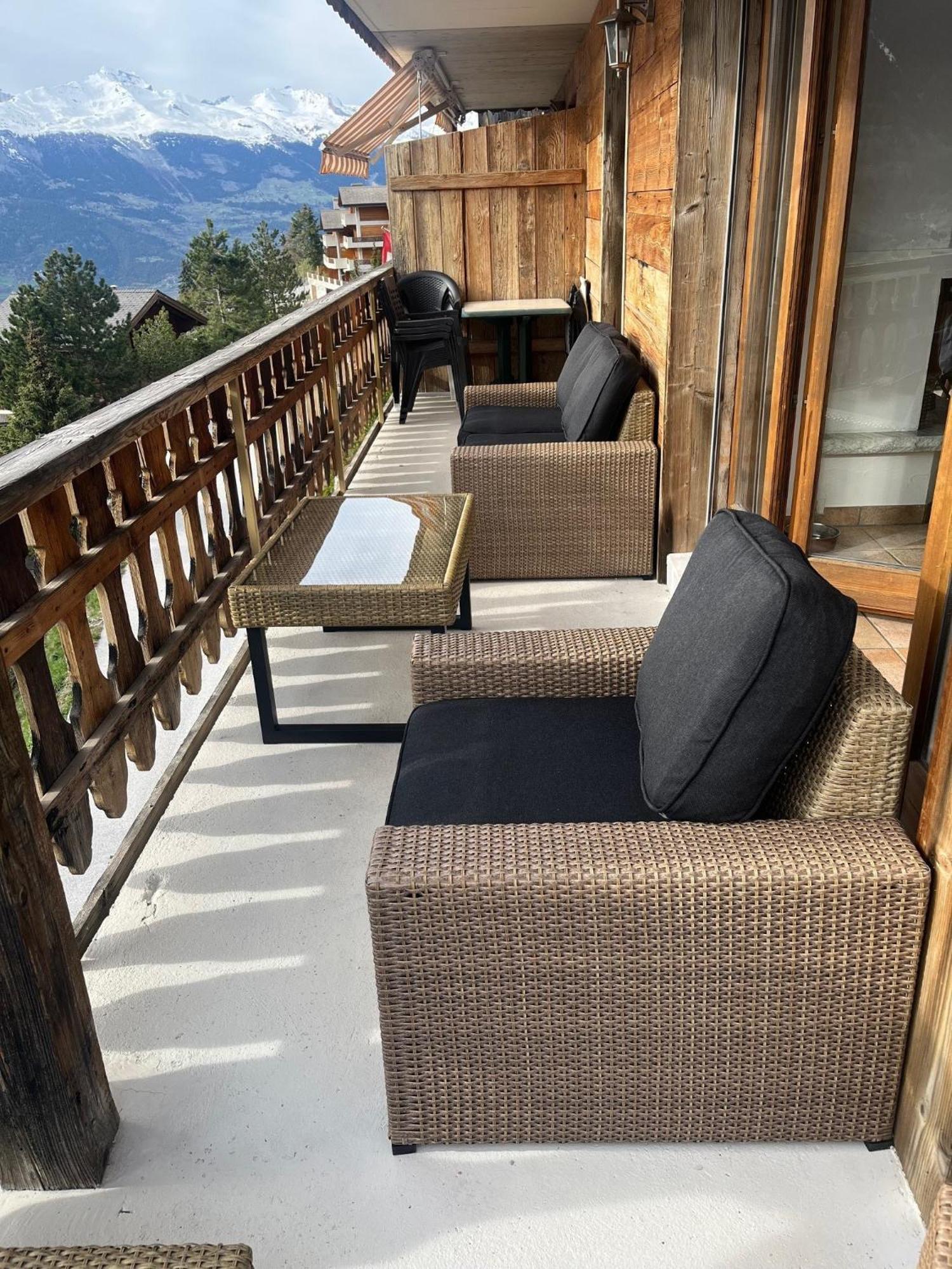 Balcons Du Soleil Y2 211 - Quiet Apartment 6 Pers Veysonnaz Exteriér fotografie